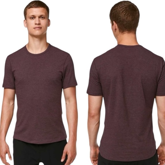 lululemon athletica Other - LULULEMON Men's 5 Year Basic Tee | Casual Maroon Short Sleeve Crewneck Shirt | S